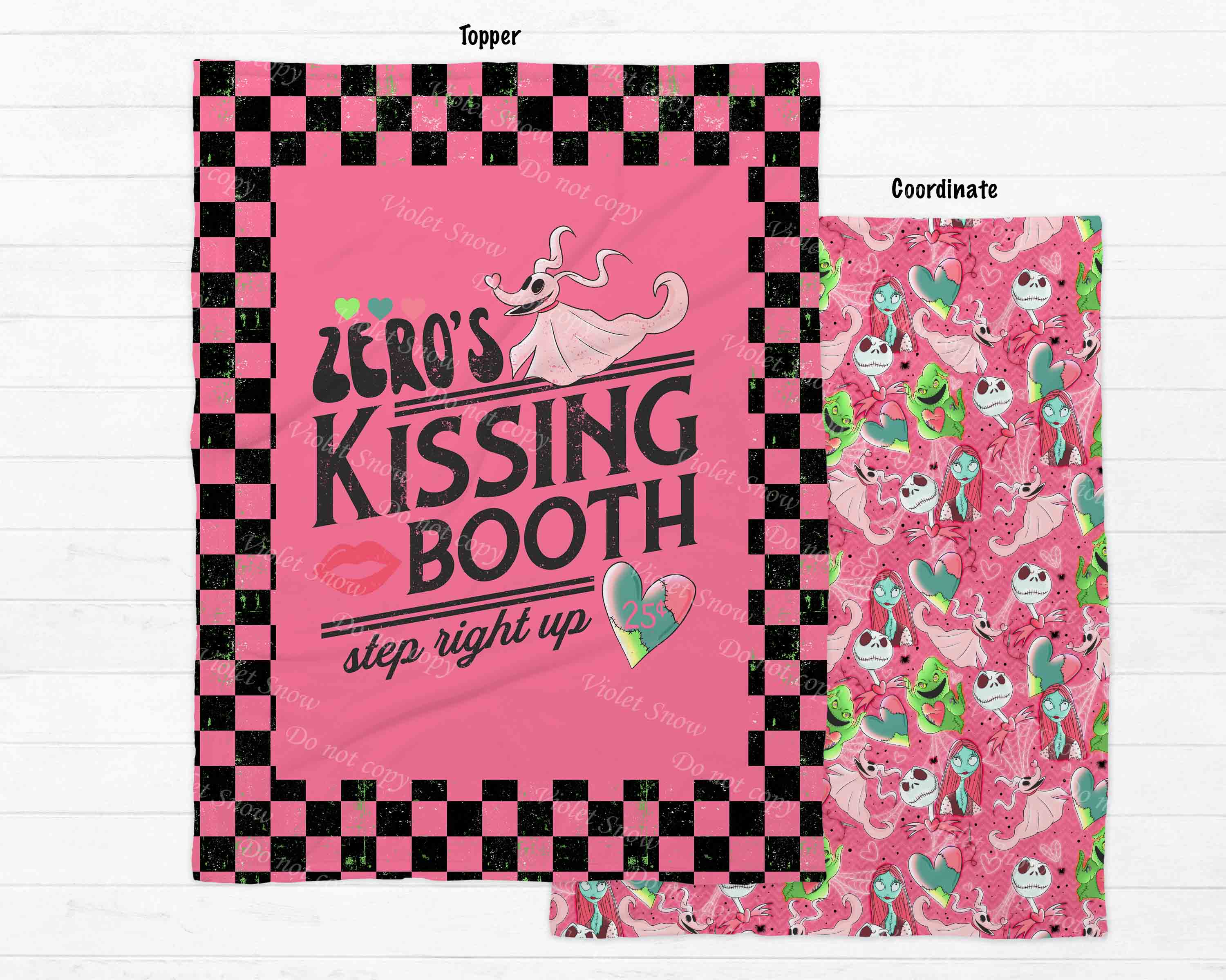 Zeros Kiss Blanket Panel